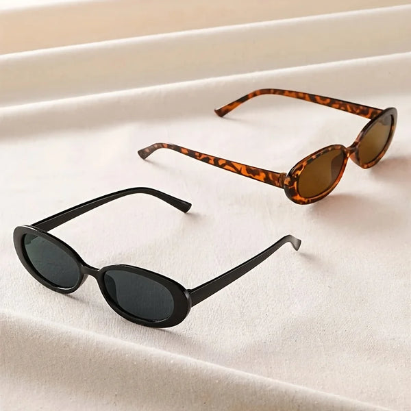 Everyday Retro Oval Gold Glasses